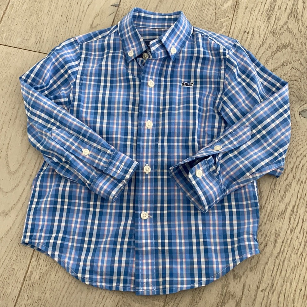 Vineyard vines dress shirt size 2T